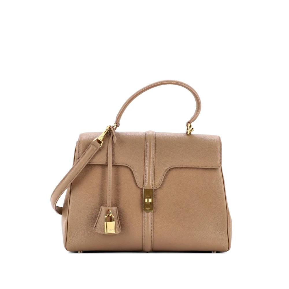 Сумка на плечо 16 Top Handle Bag Grained Calfskin Medium 1