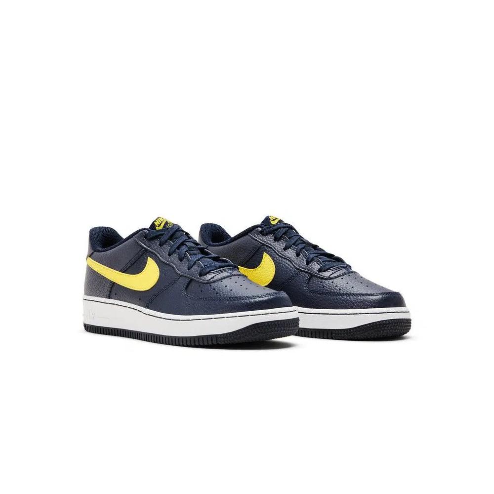 Кроссовки Nike Air Force 1 GS 'Obsidian Opti Yellow' 8