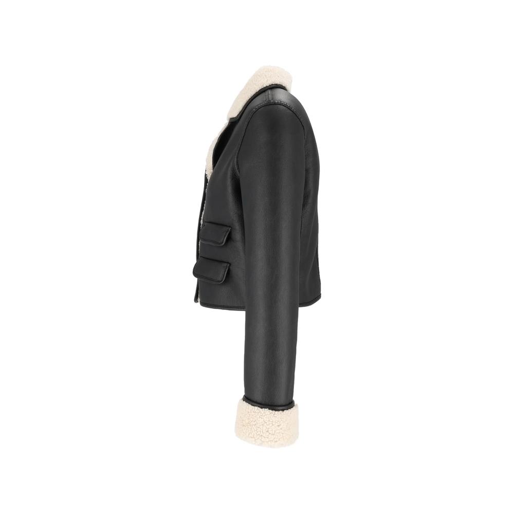 embroidered faux-shearling jacket 3