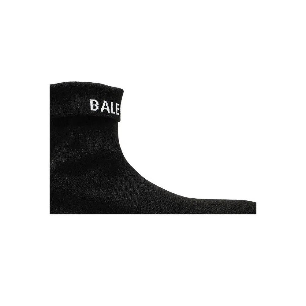 Кроссовки Balenciaga Speed Sneaker Cuffed 'Black Yellow' 2