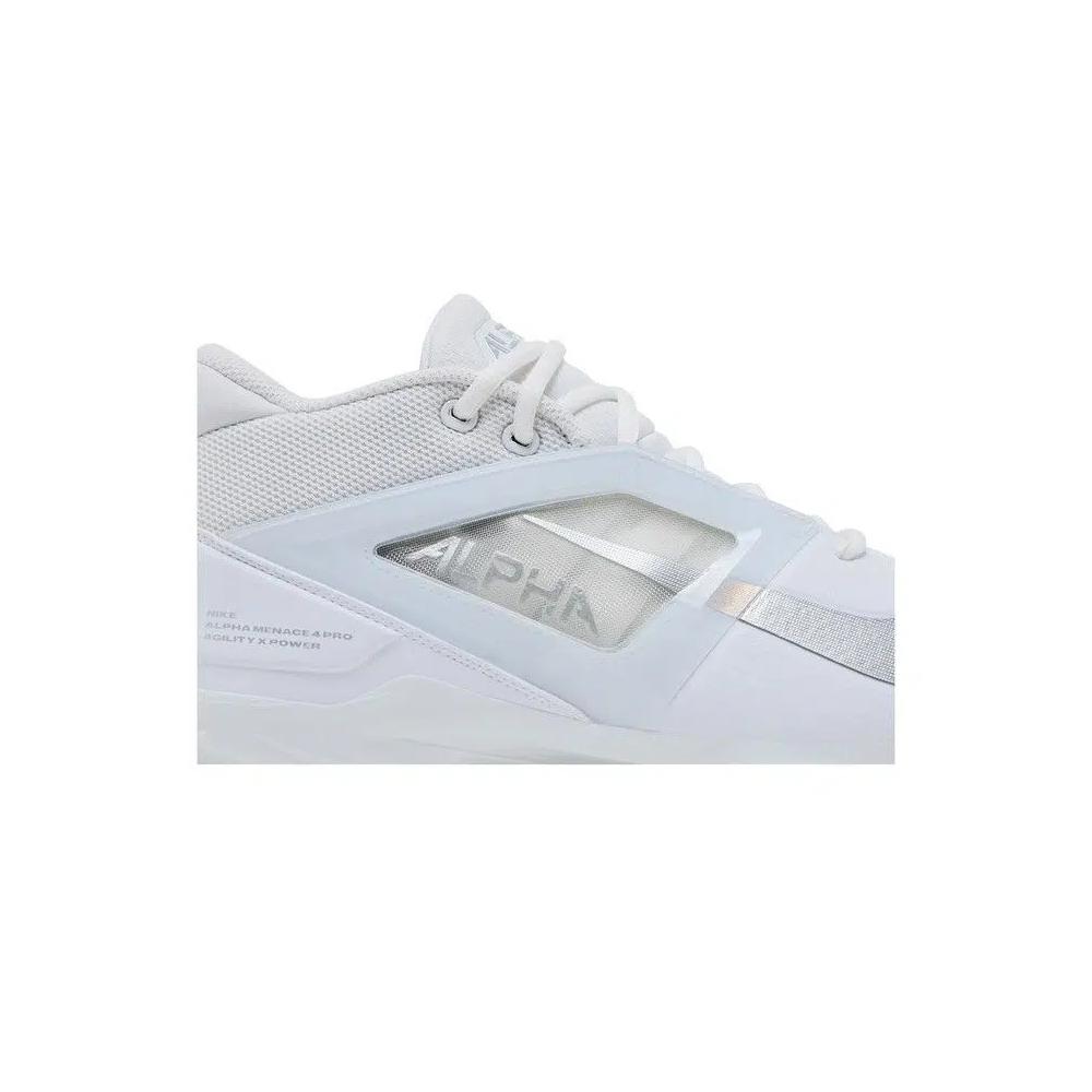 Шиповки Nike Alpha Menace 4 Pro 'White Metallic Silver' 2