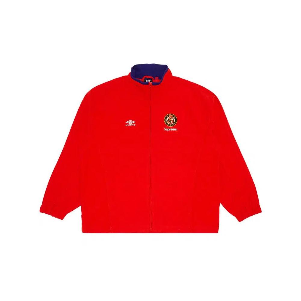 Трековые куртки Supreme x Umbro Cotton Ripstop Track Jacket 'Red' 1