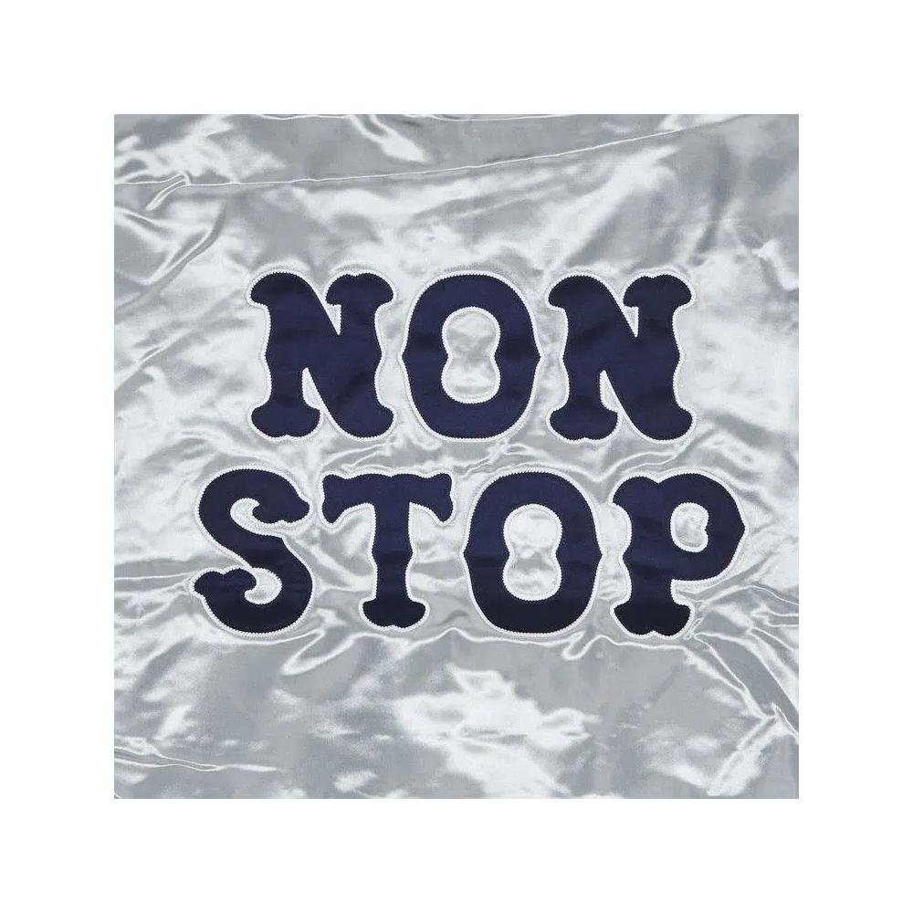 Варсити-куртки Supreme x Homerun Satin Hooded Varsity Jacket 'Silver' 3
