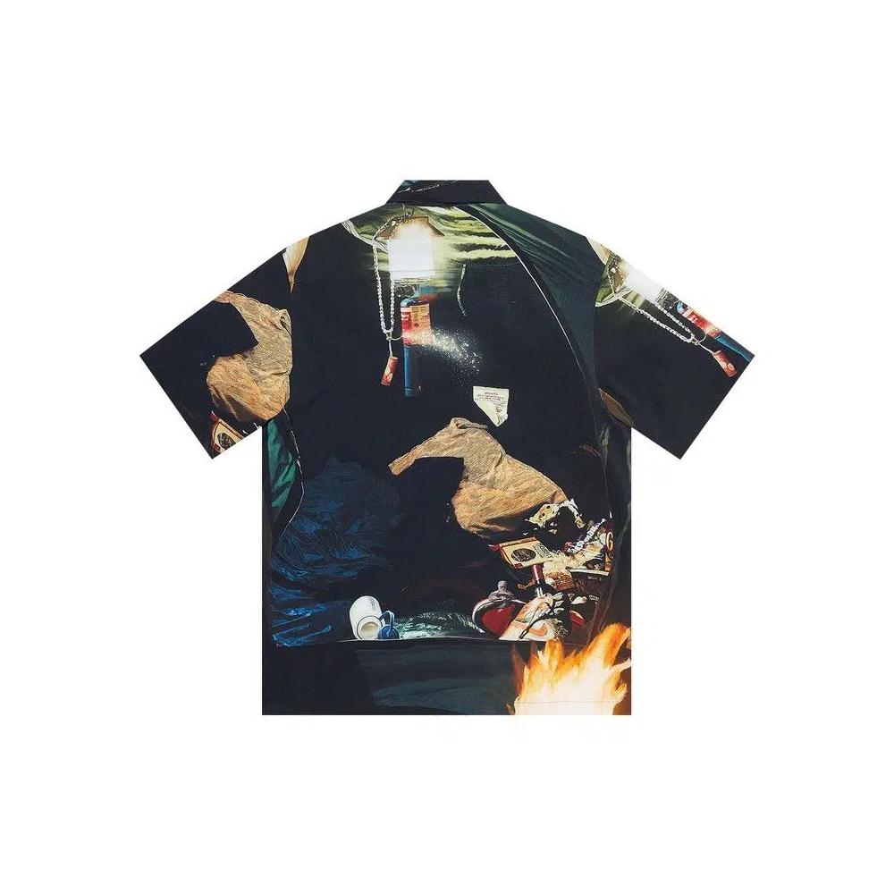 Рубашки на пуговицах Supreme Firecracker Rayon Short-Sleeve Shirt «Firecracker» 2