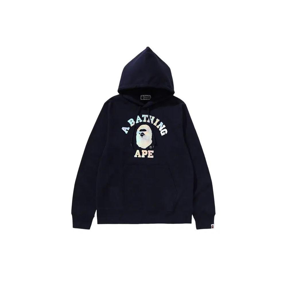 Худи BAPE Aurora College Pullover Худи 'Темно-синий' 2