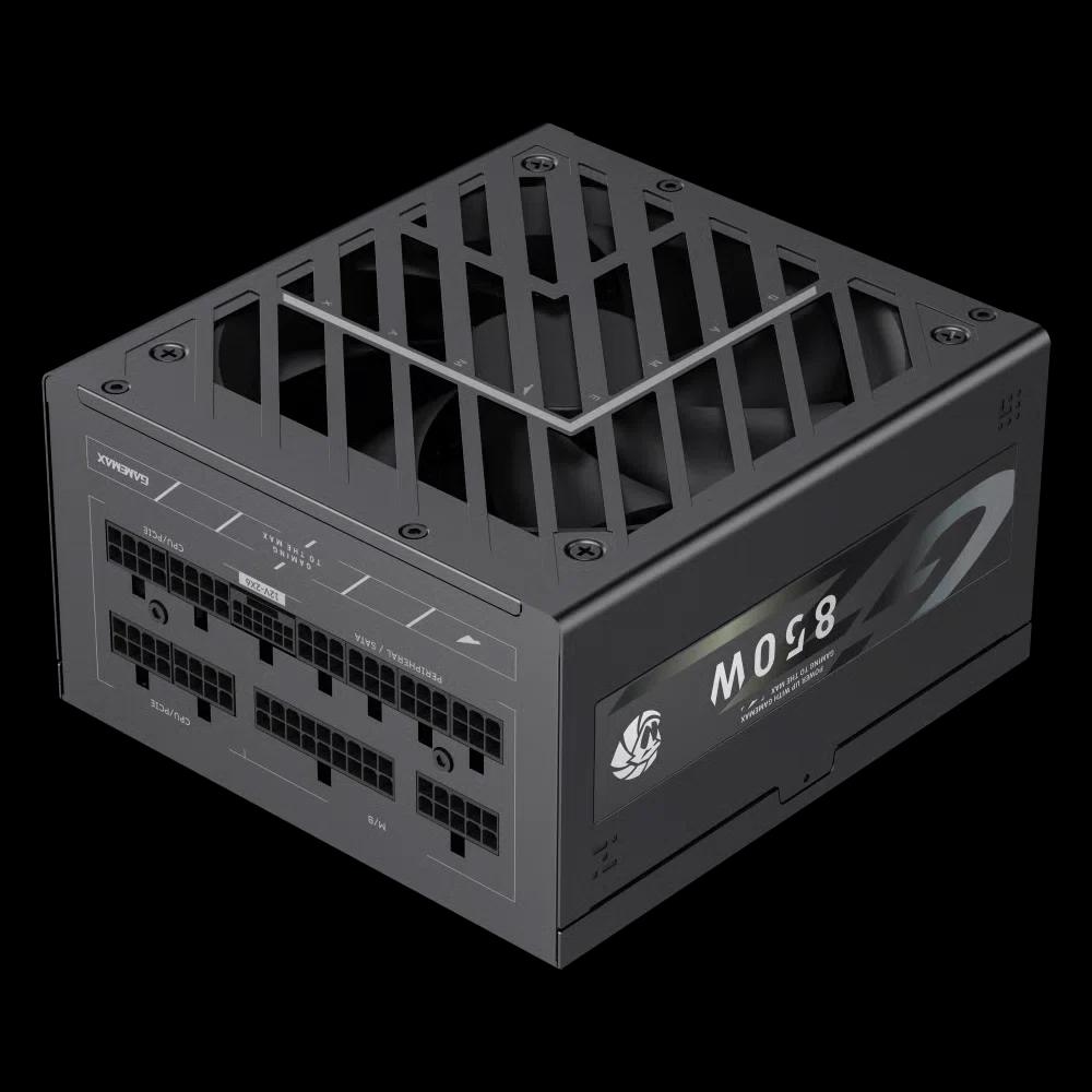 GameMax GZ 850G BK 850W 80Plus Gold полностью модульный блок питания 3