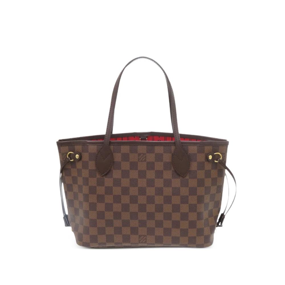 Сумка-тоут Damier Ebene Neverfull PM (2011 год) 1