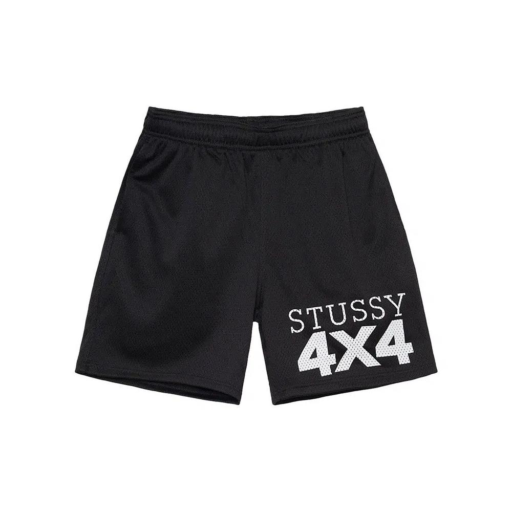 Шорты Stussy 4X4 Mesh Short 'Черный' 1