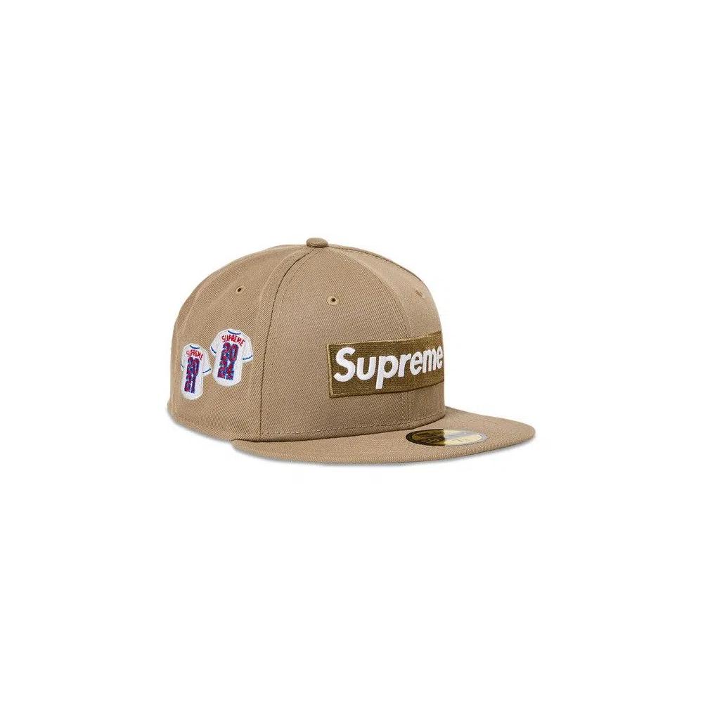 Кепки Supreme Jerseys Box Logo New Era 'Хаки' 2