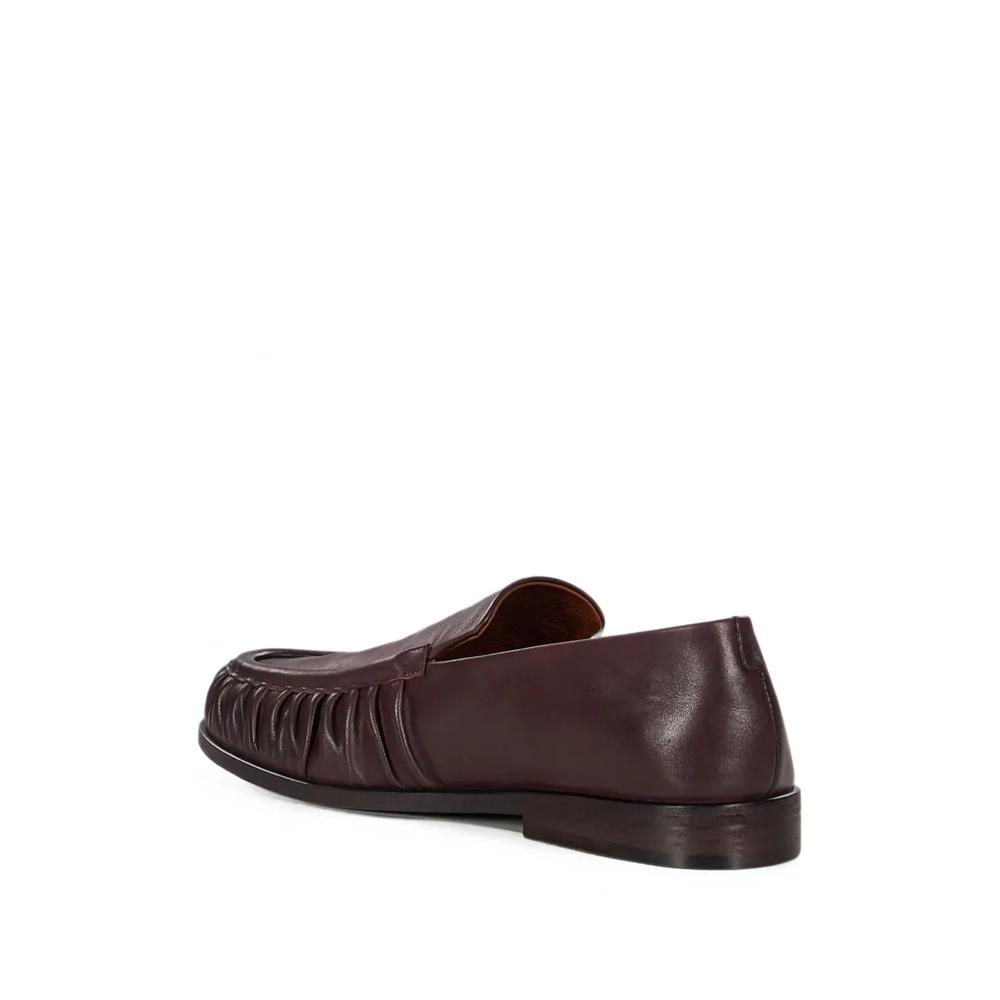 Mocassino ruched leather loafers 3