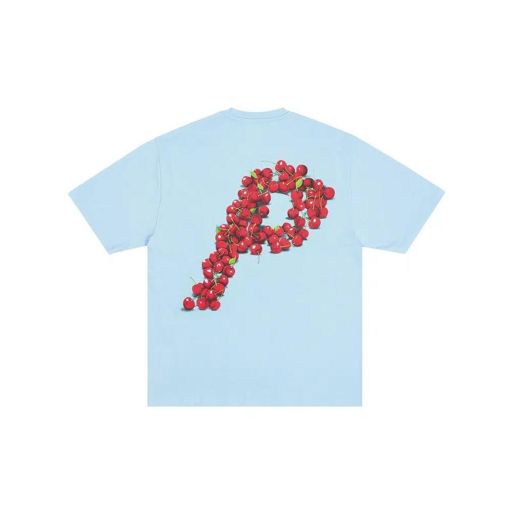 Топ Palace Cherry P T-Shirt «Perfect Blue» 2