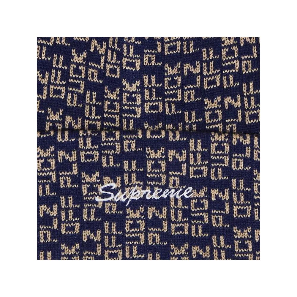 Шапки Supreme Fuck Off Beanie «Navy» 3