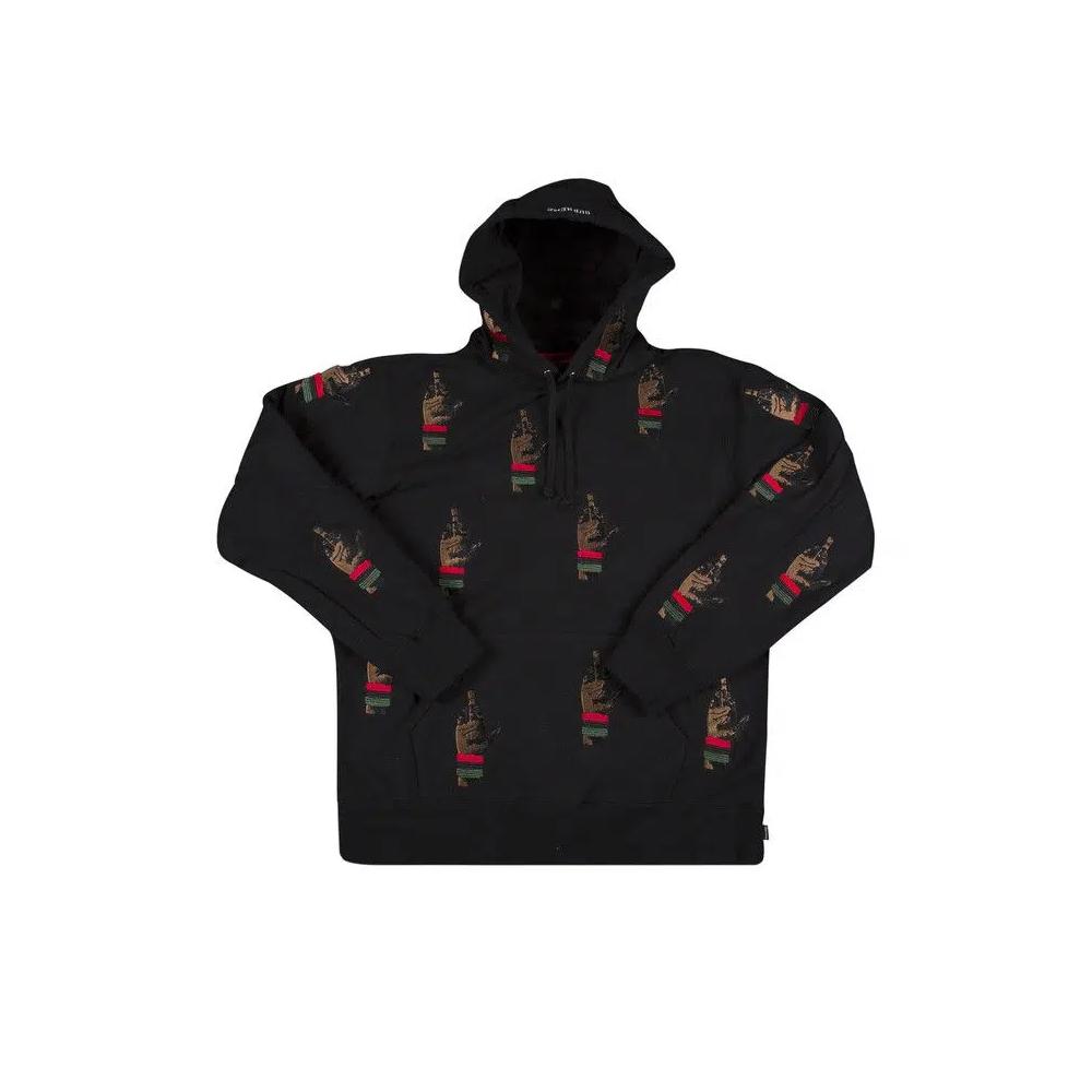 Худи Supreme Dead Prez RBG Embroidered Hooded Sweatshirt 'Черный' 1