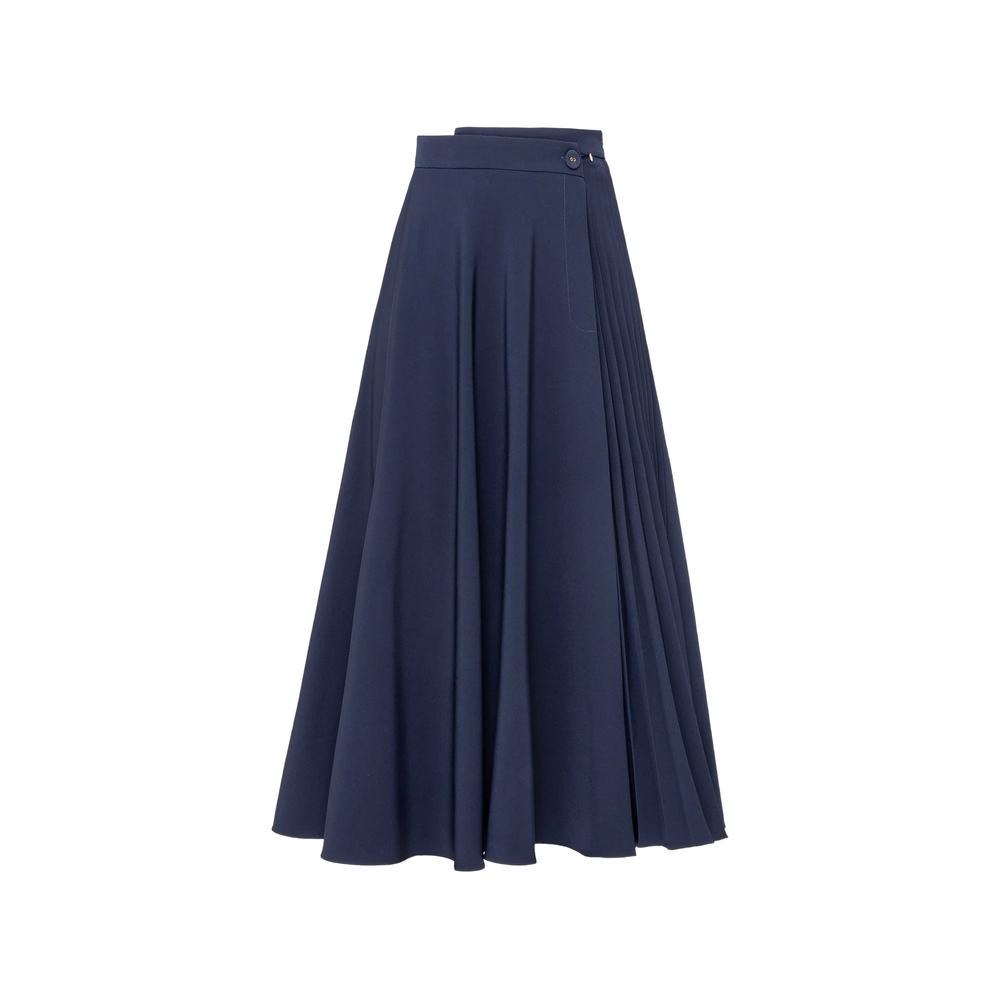 high-waisted midi skirt 1