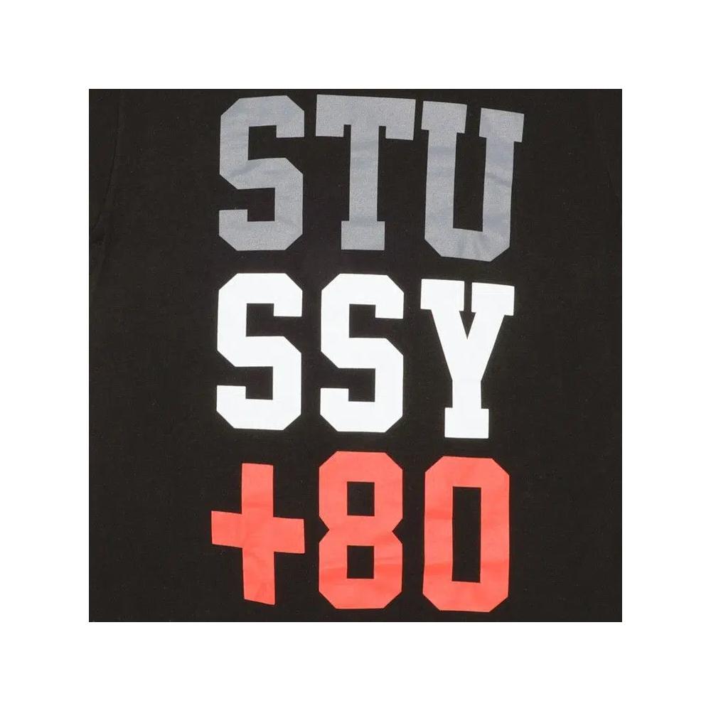 Футболки Stussy +80 Tee 'Black' 3