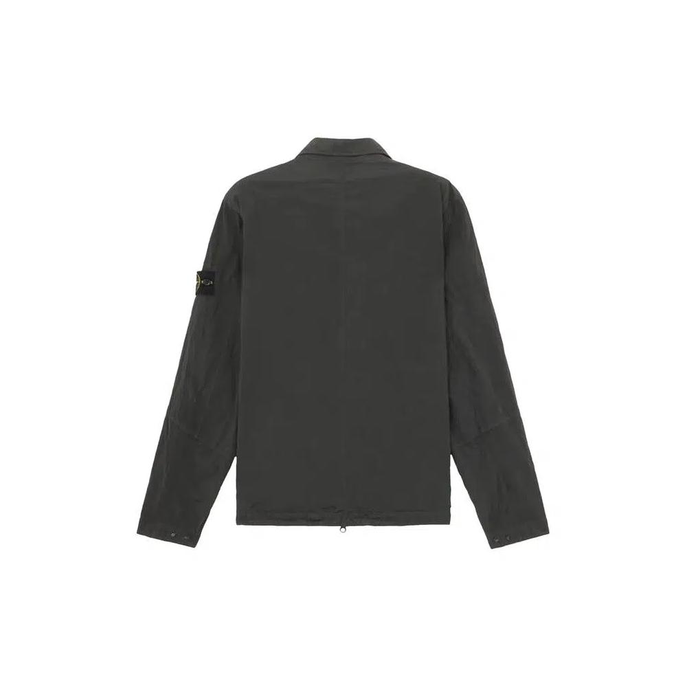 Овершоты Stone Island Compass Badge Overshirt 'Lead Grey' 2