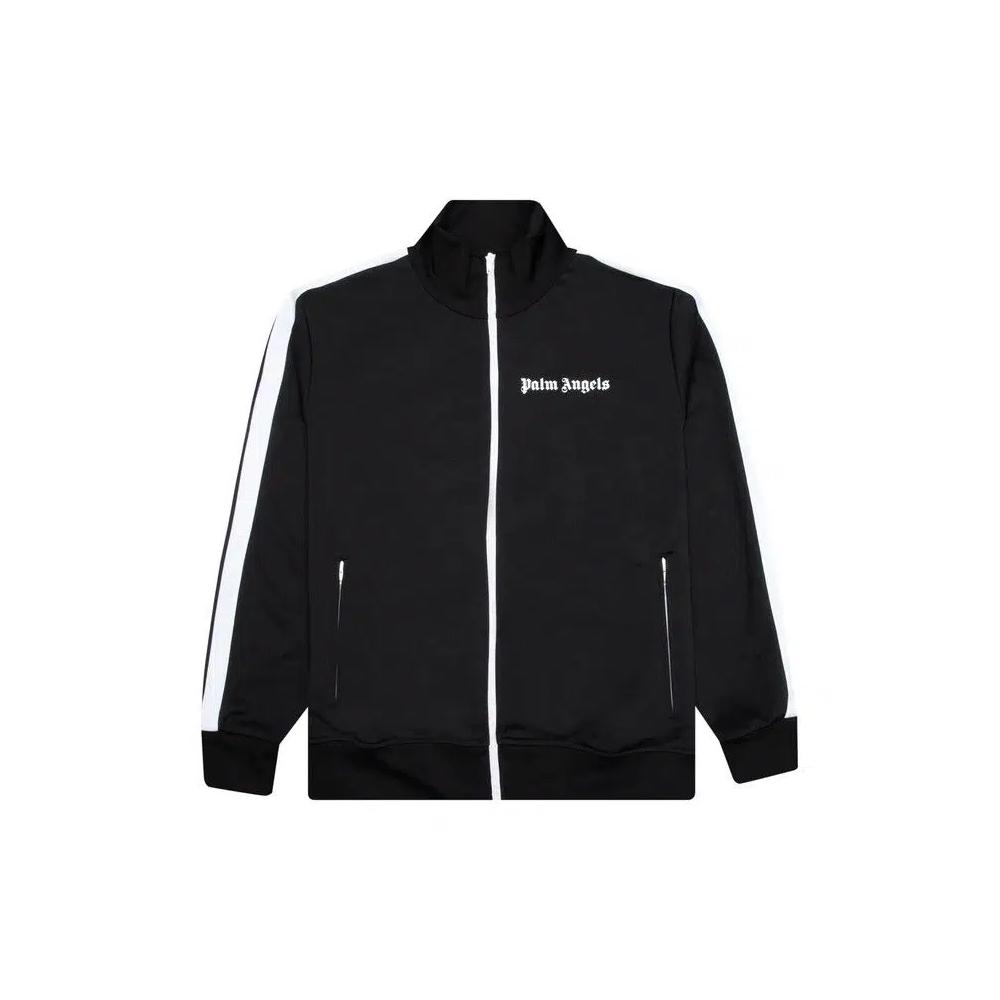 Трековые куртки Palm Angels Classic Track Jacket 'Black/White' 1