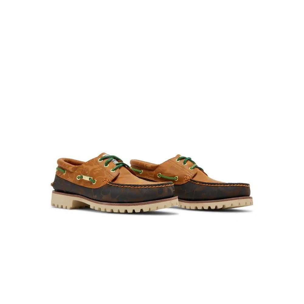 Кроссовки BAPE x Timberland 3-Eye Classic 'Wheat Camo' 8