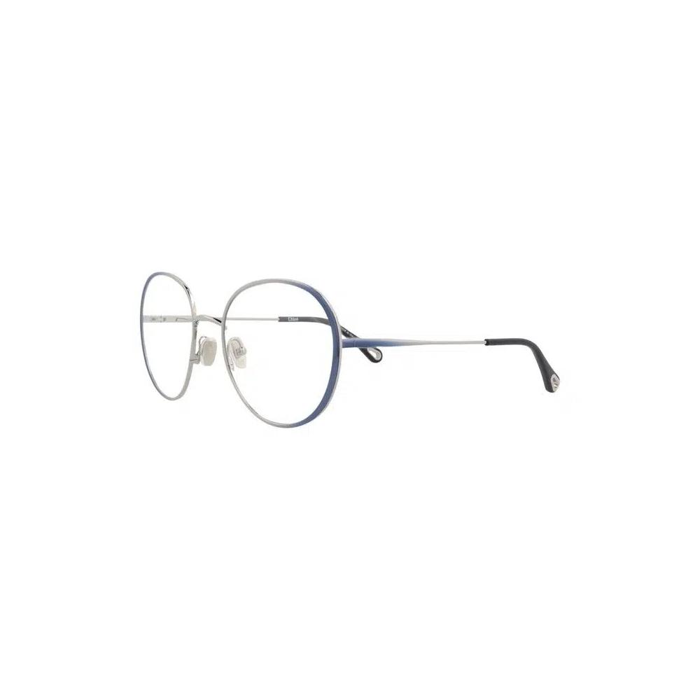 Очки Chloé Round Metal Optical Frames 'Blue/Transparent' 2