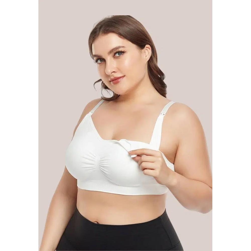 Бюстгальтер Grace Nursing Push Up белый для кормления 3