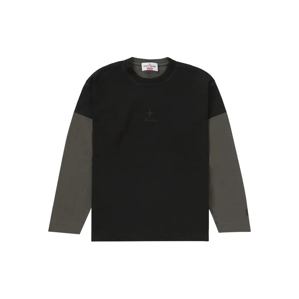 Футболка с логотипом из коллаборации с Stone Island 1