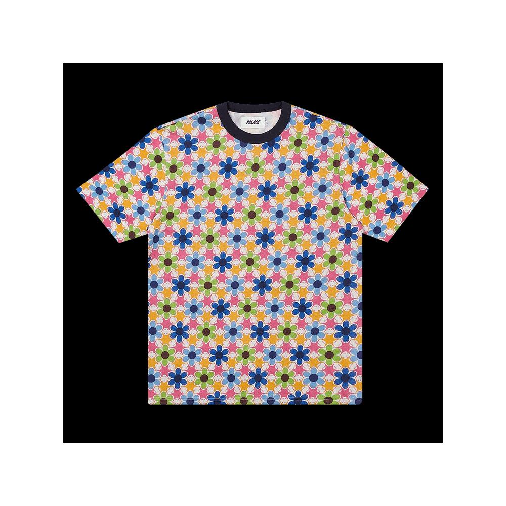 Футболки Palace Curtains T-Shirt 'Pink/Blue' 1