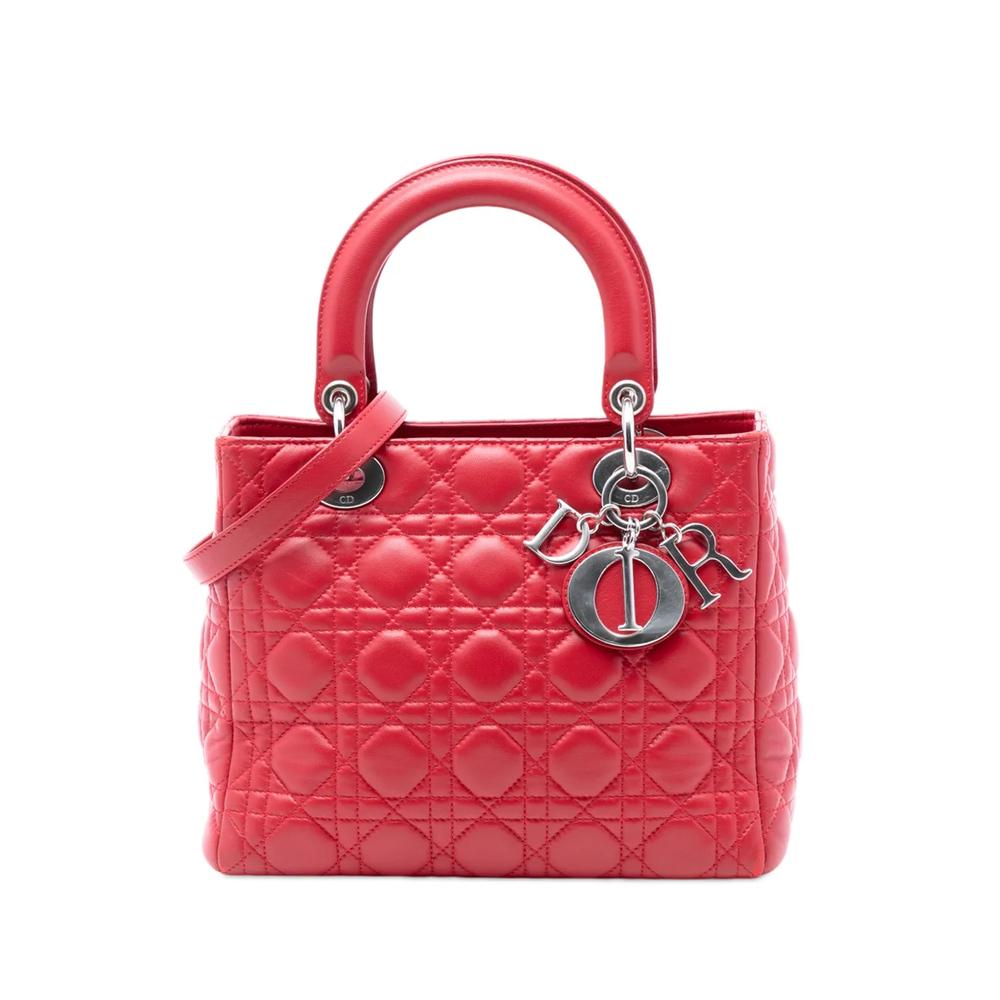Сумка-сэтчел Cannage Lady Dior (2012 год) 1