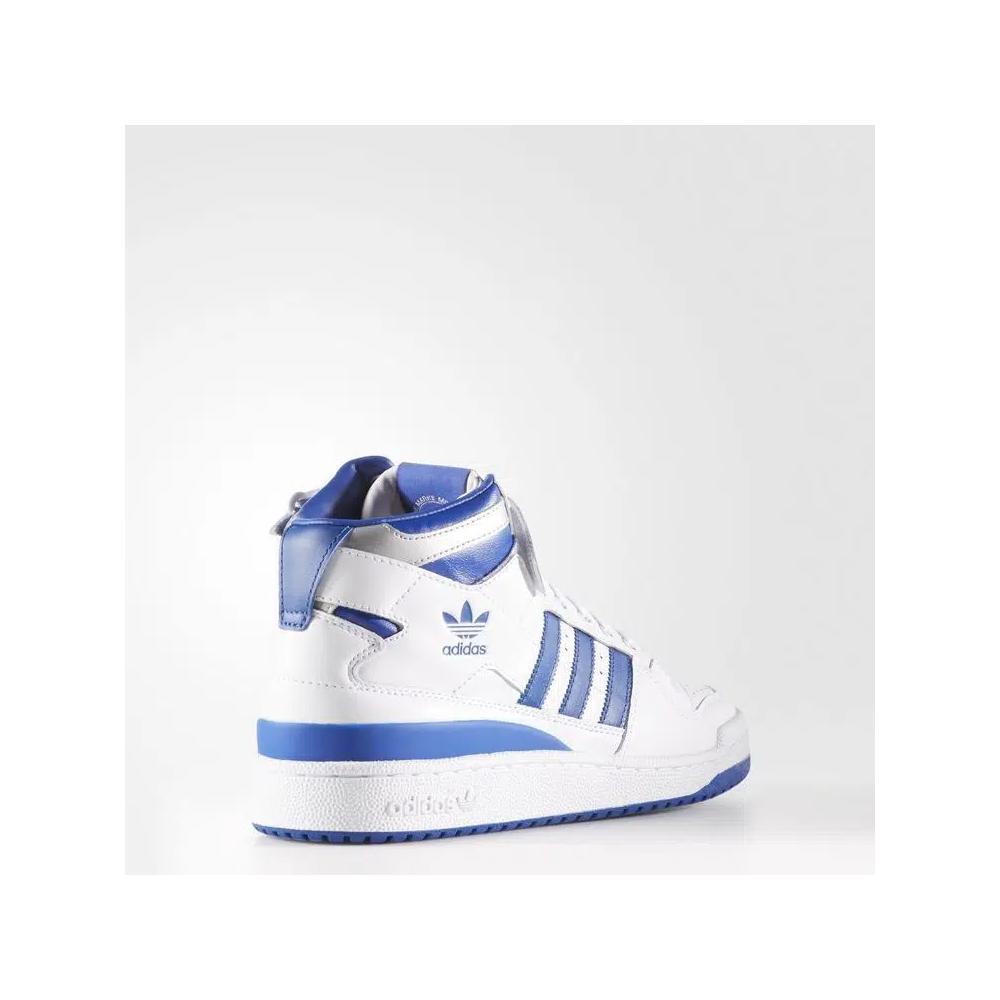 Кроссовки Adidas Forum Mid Refined 'Белый Navy' 3