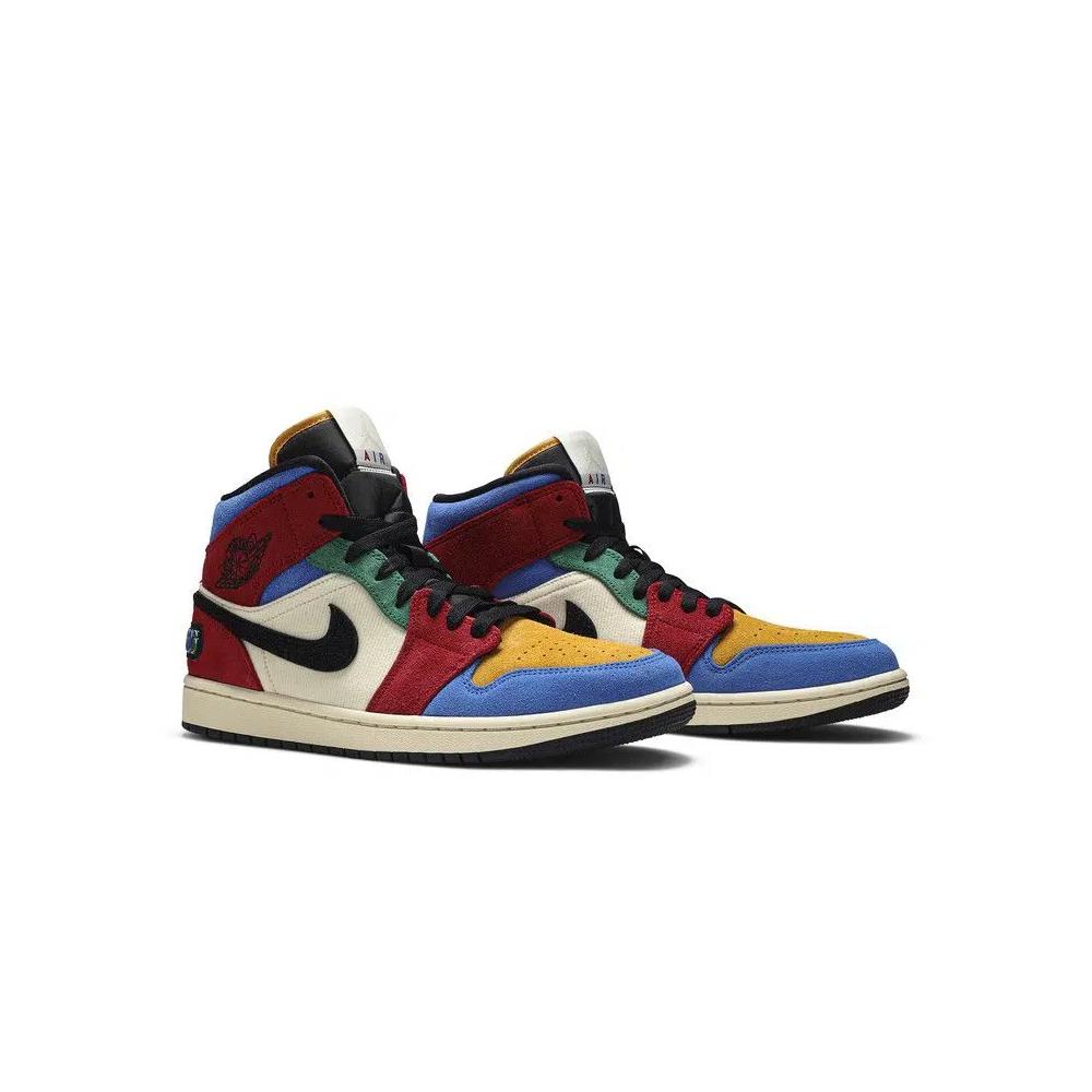Кроссовки Blue The Great x Air Jordan 1 Mid 'Fearless' 8