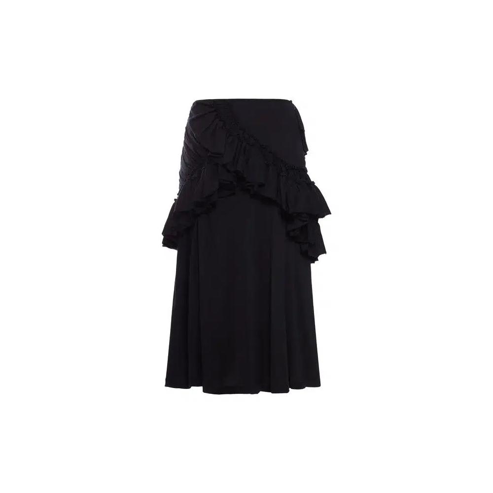 Юбки Dries Van Noten Extra Light Jersey Юбка «Черный» 2