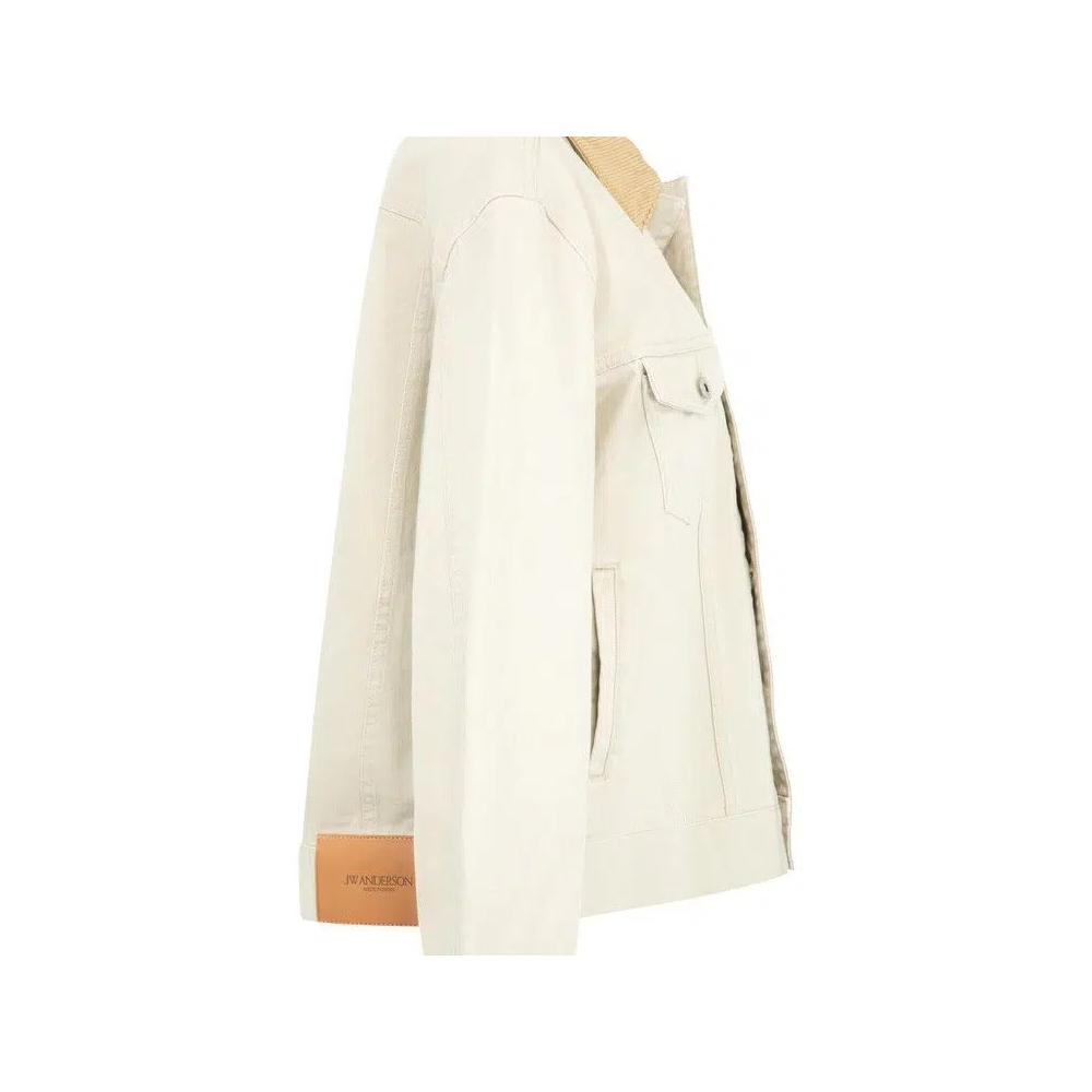 Куртки JW Anderson Corduroy Collar Jacket 'Ecru' 3