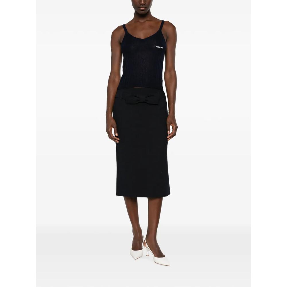 ribbed logo-embroidered top 2