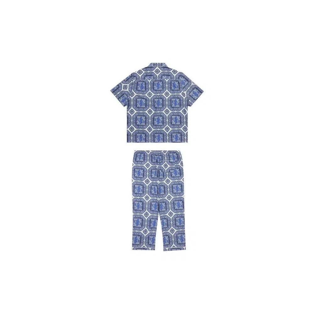 Нижнее белье и домашняя одежда Supreme Regency Pajama Set 'Blue' 2