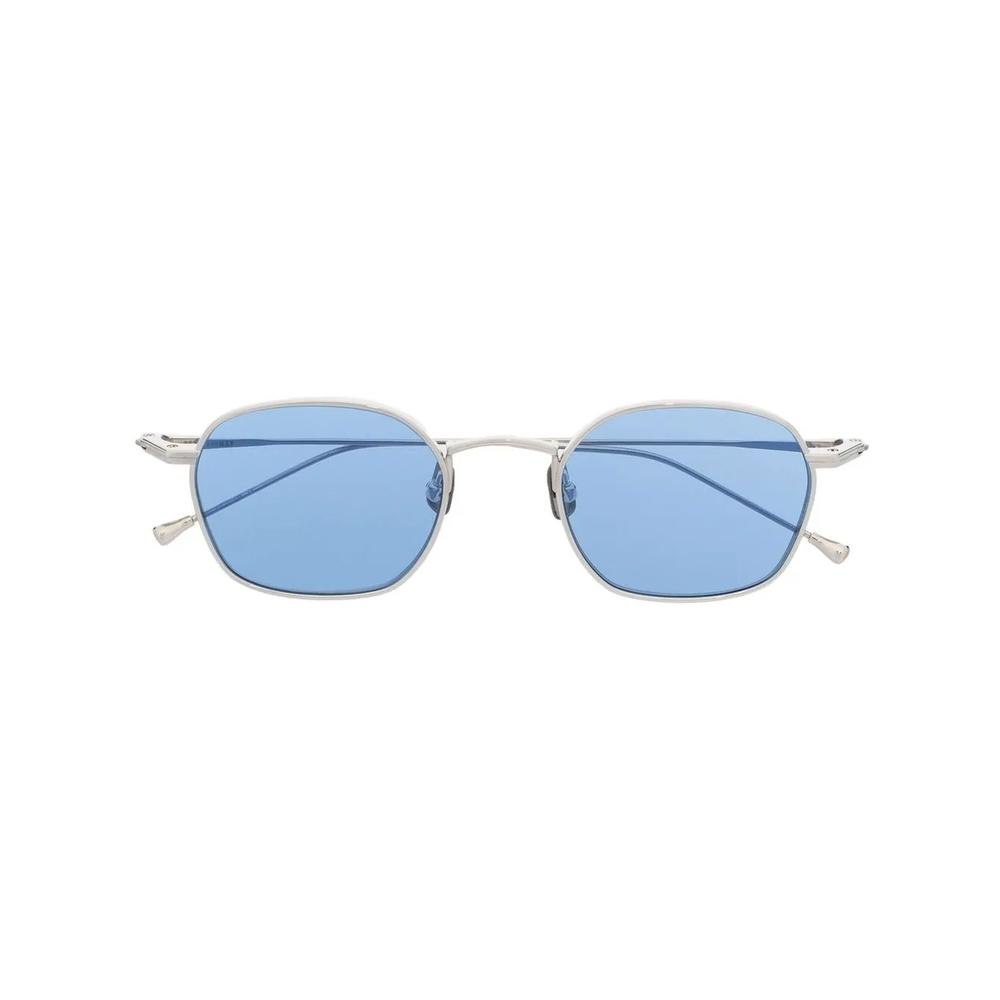 square-frame metal sunglasses 1