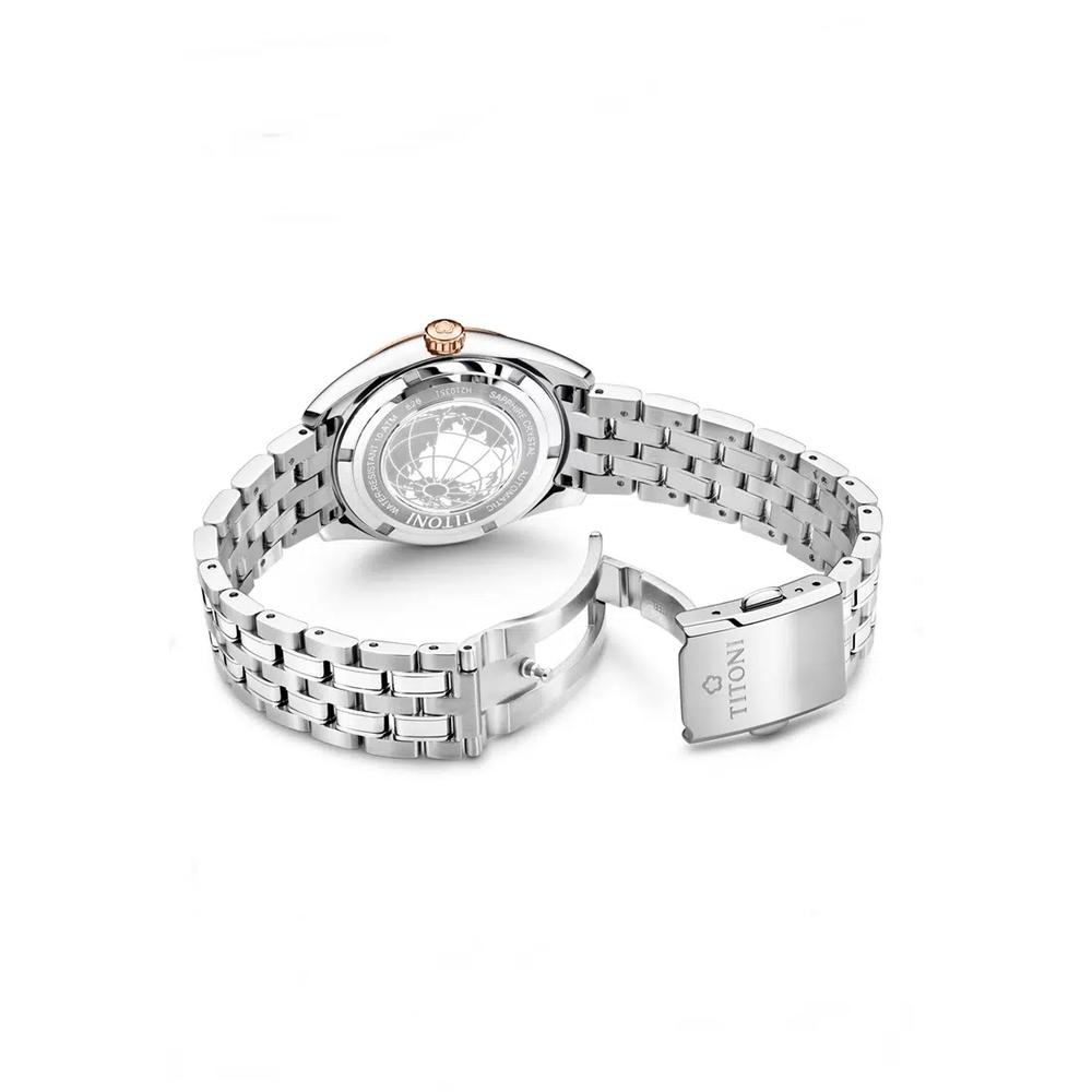 COSMO LADY автоматические женские часы (TTI-T-828SRG-606) 4