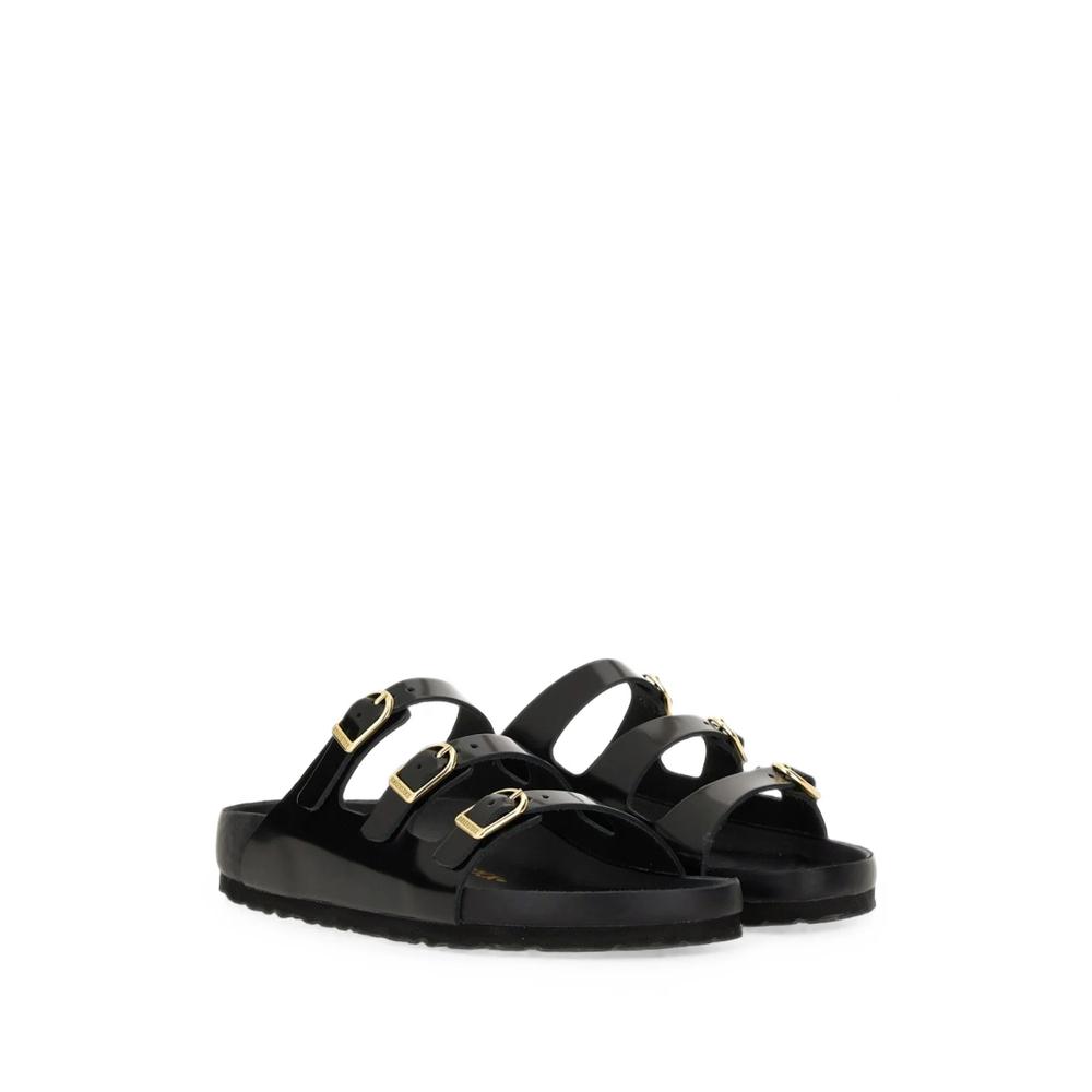 Florida triple-strap leather sandals 2