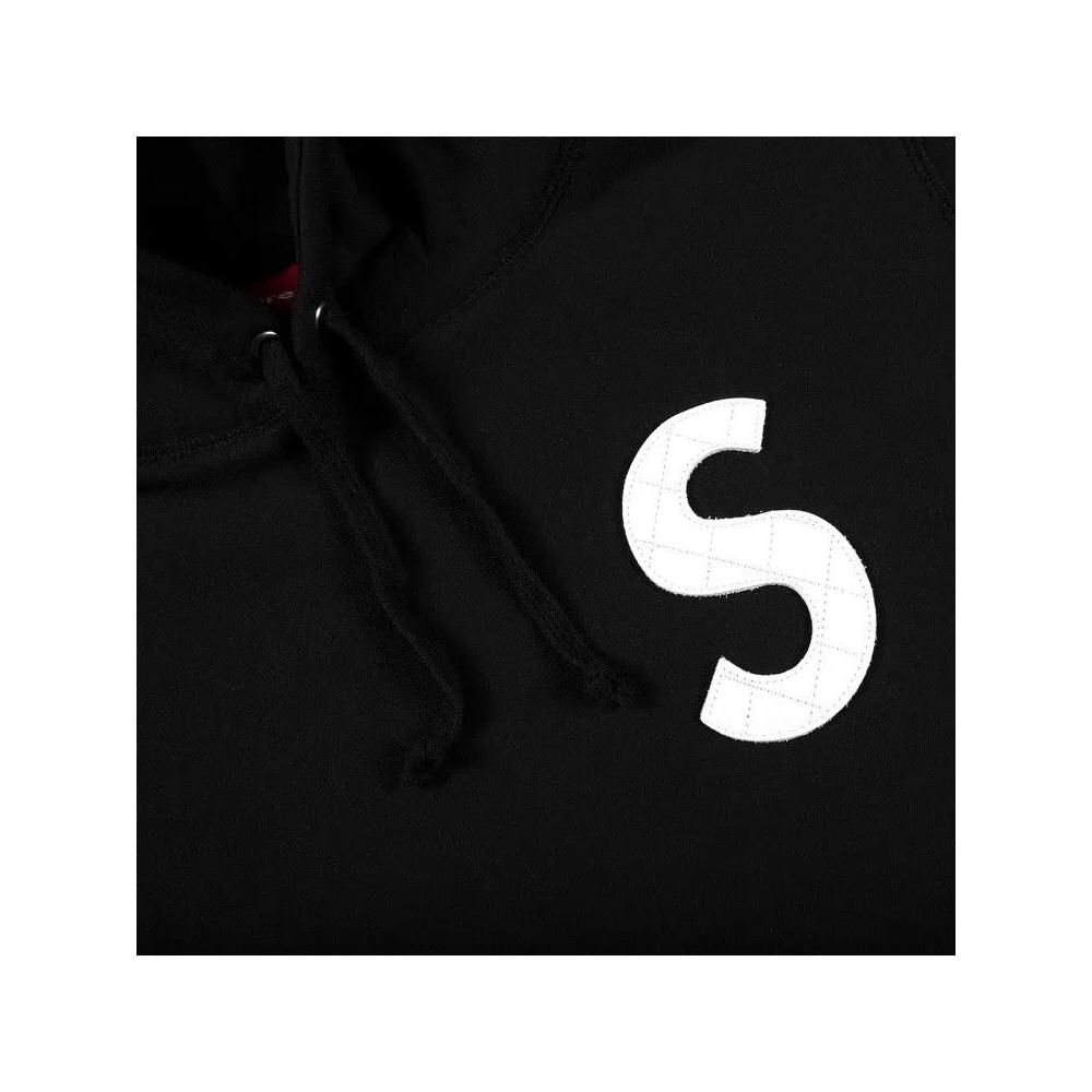 Худи Supreme S Logo Hooded Sweatshirt 'Black' 2