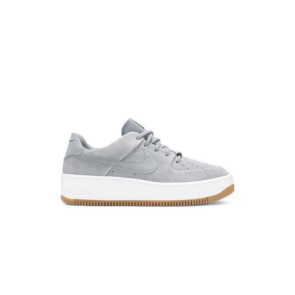 Кроссовки Nike Wmns Air Force 1 Sage Low 'Cool Grey' 1