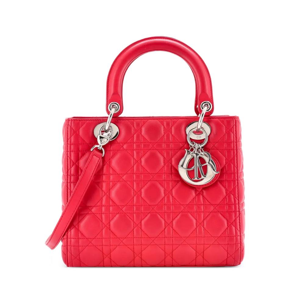 Стеганая сумка-сэтчел Lady Dior Bag Cannage 1