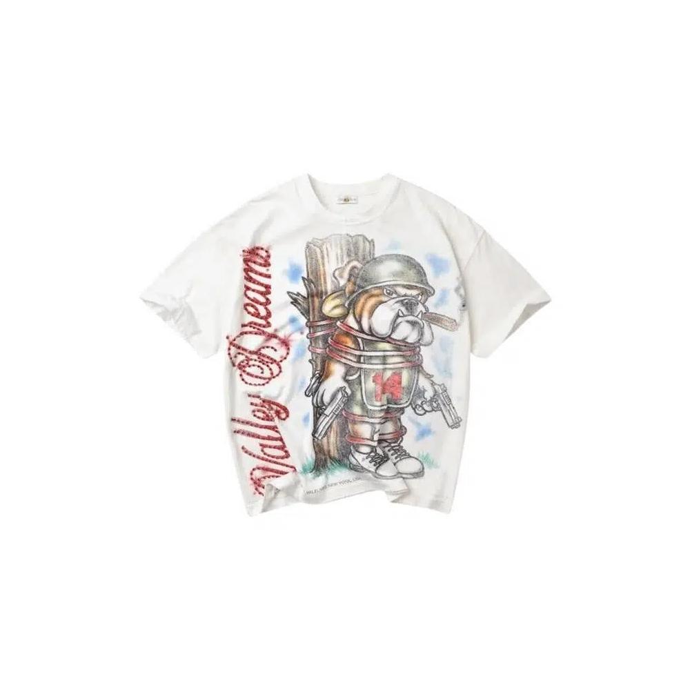 Футболки Vale Forever Bling Dog Of War Tee 'White' 1