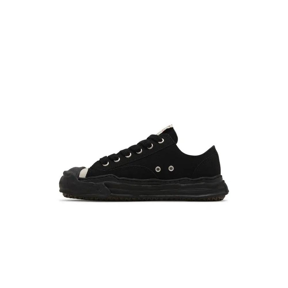 Кроссовки Maison Mihara Yasuhiro Hank OG Sole Canvas Low 'Black' 3