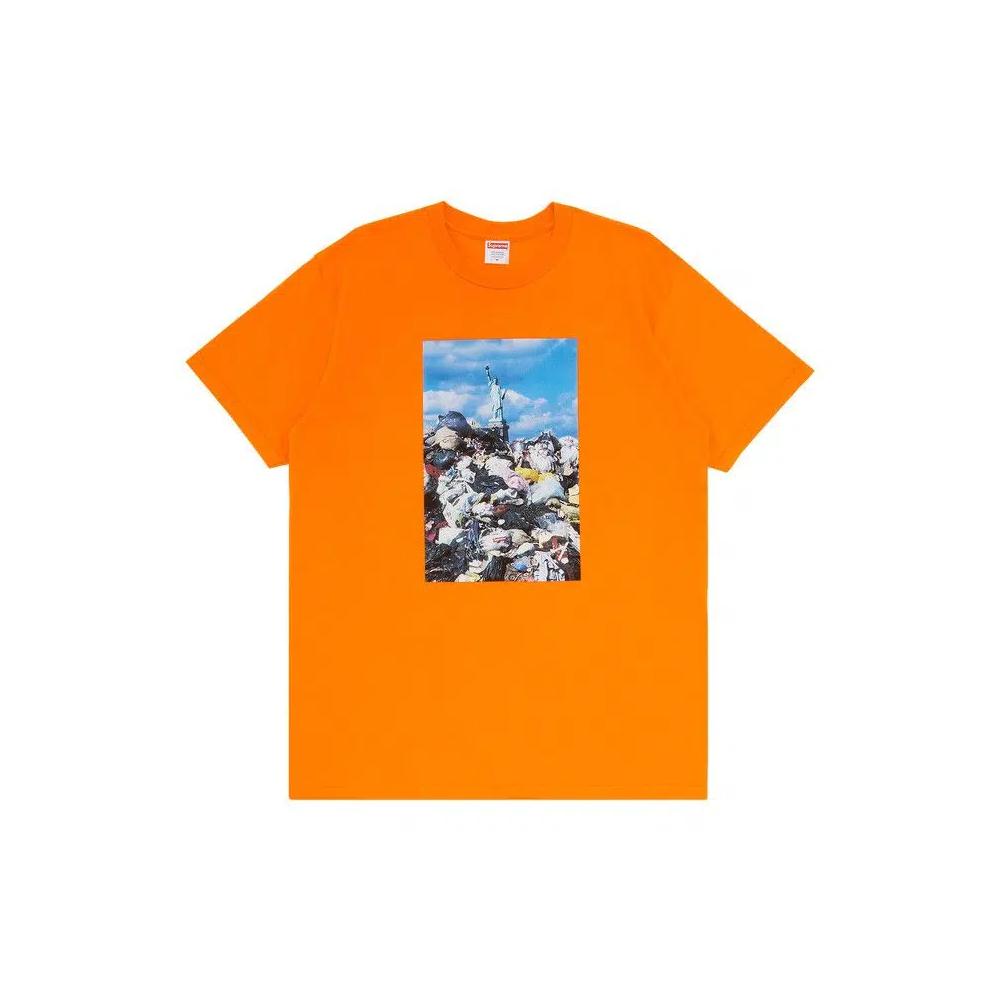 Футболки Supreme Trash Tee 'Orange' 1