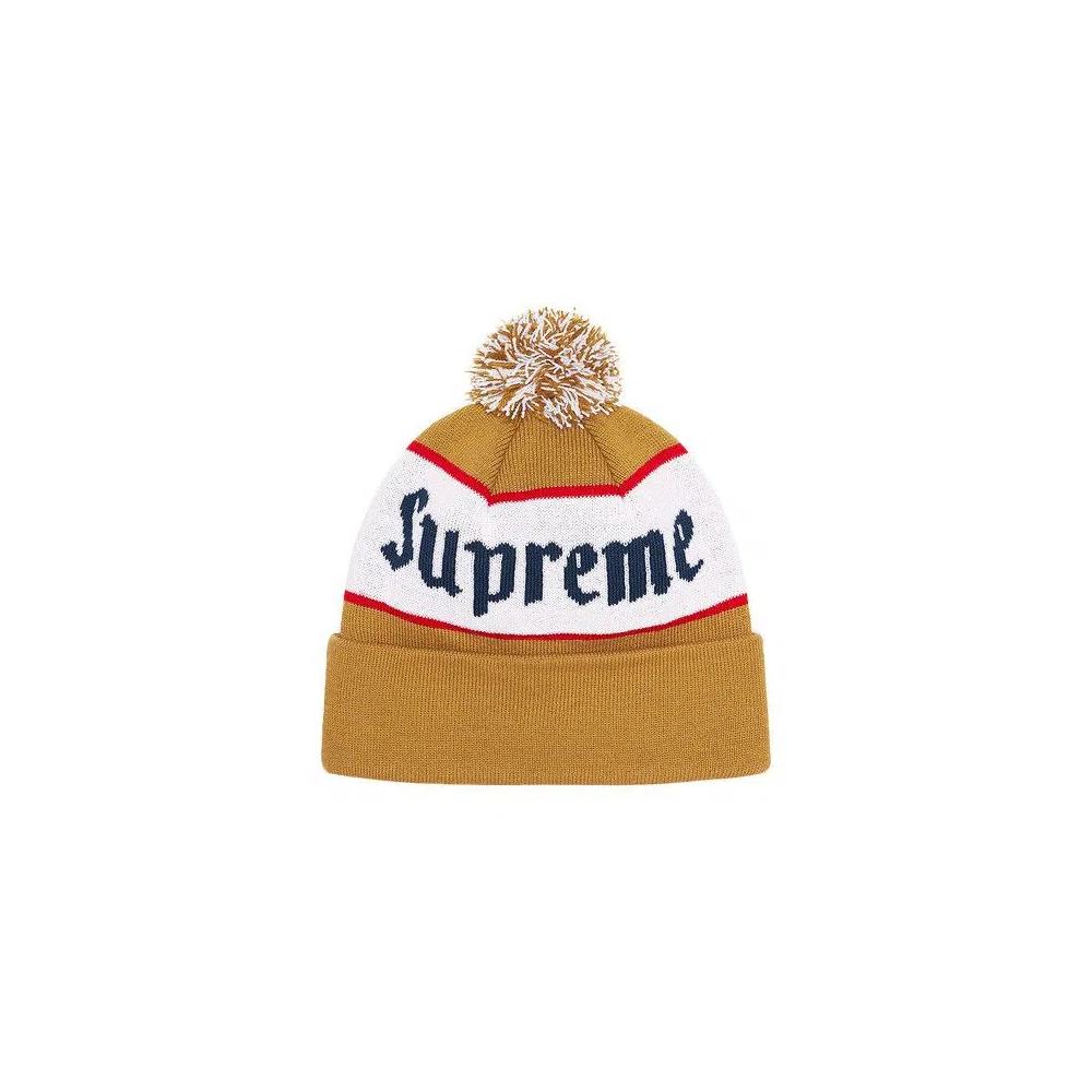 Бини Supreme Alpine Beanie 'Mustard' 1