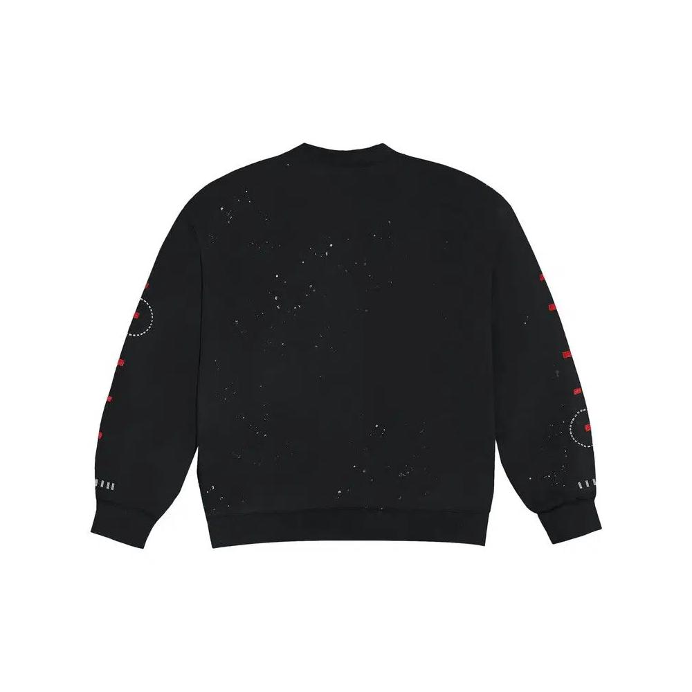 Crewnecks Cactus Jack by Travis Scott Stitched Crewneck 'Черный' 2