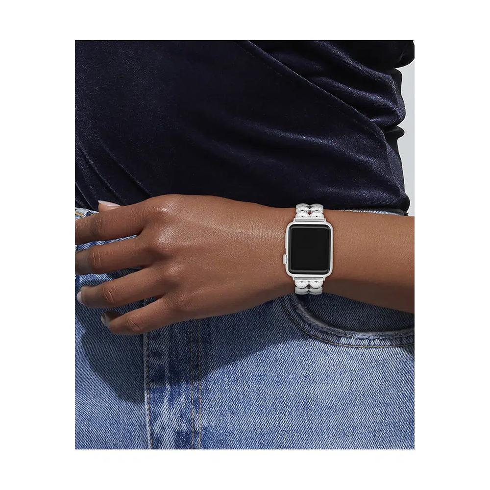 APPLE STRAPS Женский ремешок из НЕРЖАВЕЮЩЕЙ СТАЛИ С КРИСТАЛЛАМИ – 14700335 4