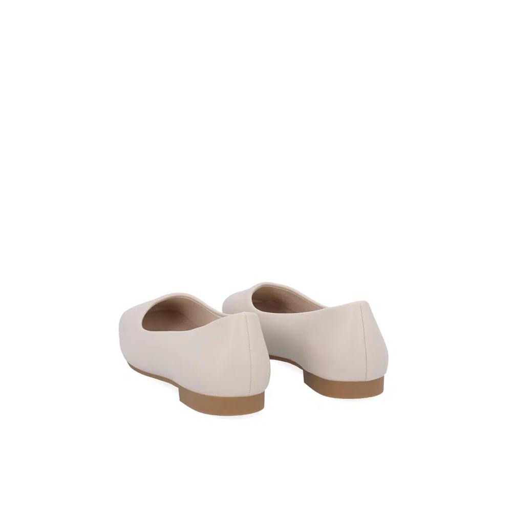 Балетки Beige Posie с люверсами 4