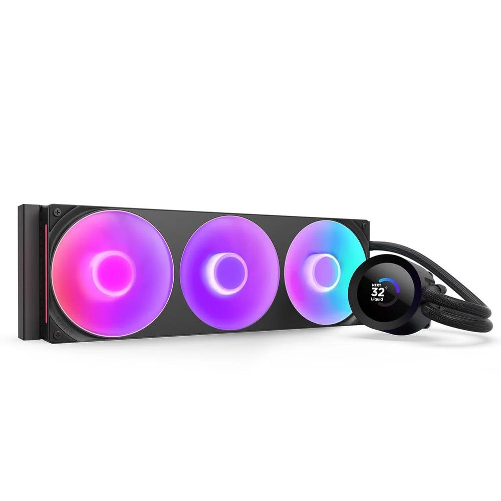 NZXT Kraken Plus 360 RGB 360mm водяное охлаждение - Black черный 1
