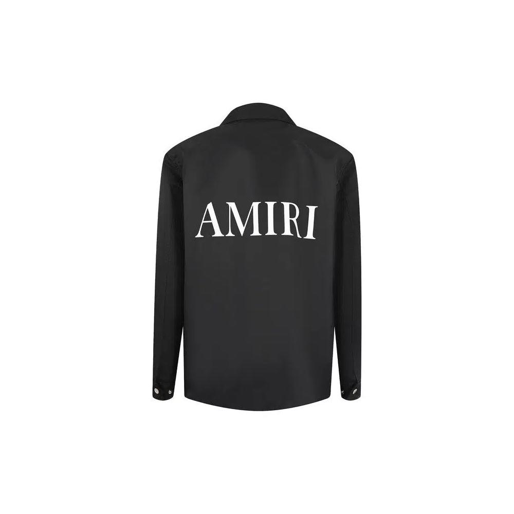 Куртки-бомберы Amiri MA Coach Jacket 'Черный' 2