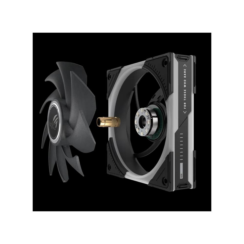 ASUS ROG Eurux GR120 ARGB 120mm вентилятор - Черный (тройной комплект) 3