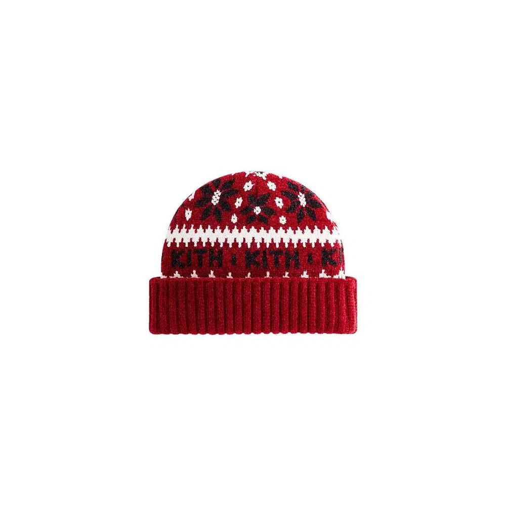 Бини Kith Kithmas Fair Isle Knit Mia Beanie 'Allure' 1